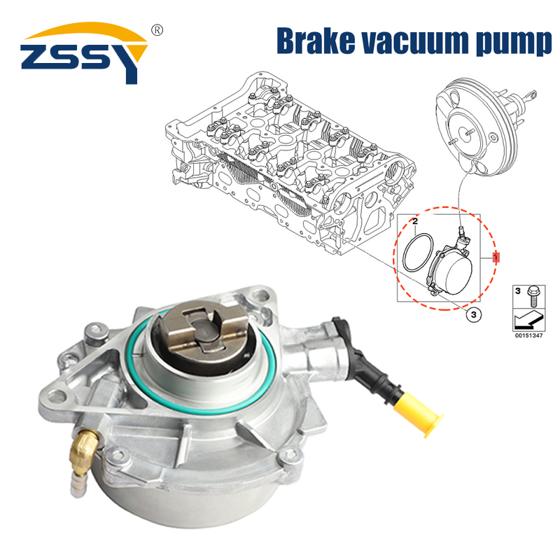 Vacuum Chamber Small - Nuova Pompa Freno A Vuoto 11667556919